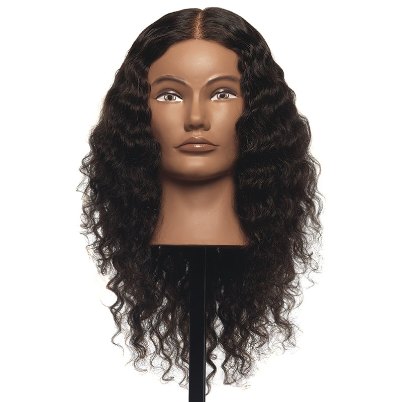 Janet Mannequin Head 100% Human Hair – Pivot Point Australia & New Zealand